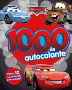 Masini. 1000 de autocolante. Peste 50 de activitati antrenante