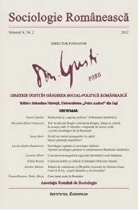 Sociologie romaneasca. Vol. X, Nr. 2. 2012