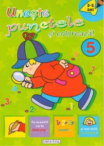 Uneste punctele si coloreaza, Vol. 5