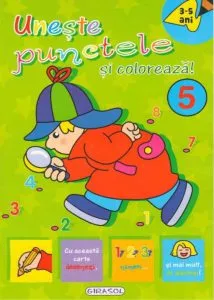 Uneste punctele si coloreaza, Vol. 5