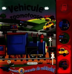 Vehicule zgomotoase - Carte cu sunete