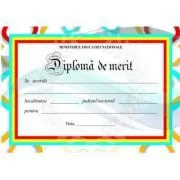 Diploma scolara de MERIT (DLFD010B) de Diploma Scolara