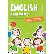 English for kids, caiet de lucru pentru clasa a 4-a de Elena Sticlea