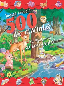 Invata primele 500 de cuvinte cu ajutorul autocolantelor