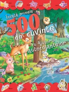 Invata primele 500 de cuvinte cu ajutorul autocolantelor