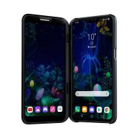 Smartphone Lg V50 THINQ Single SIM Negru 5G cu Dual Screen Display, LM-V500EM