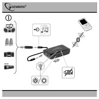 Adaptor bluetooth Gembird BTR-002