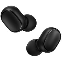 Casti Xiaomi ZBW4480GL Redmi AirDots, Mi True Wireless Earbuds Black Edition