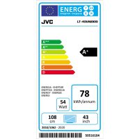 TV LED Jvc LT-43VA6900