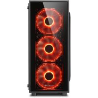 Carcasa Sharkoon TG4Red