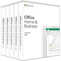 Software Microsoft Office Home and Business Pachet special 2019 T5D-03216- 5 licente Retail