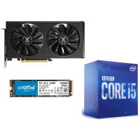 Placa video Xfx RX-66XL8LFDQ + BX8070110400 CT250P2SSD8