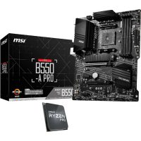 Procesor Amd 100-000000254MPK + MSI B550-A PRO