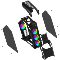 Carcasa Aqirys Procyon black