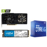 Placa video Palit NE63060019K9-190AD + BX8070110400 CT1000P2SSD8