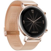 Smartwatch Huawei 55024610, DAN-B19, Refiend Gold, Type Rose Gold Milanese Strap