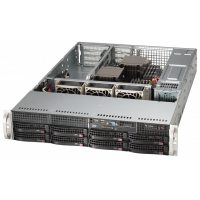Server Supermicro SuperServer SYS-6028R-TR_2x2630V4_8x8GB_5X12TB