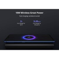 Baterie externa Xiaomi VXN4269GL, 10000 mAh Mi Wireless Power Bank