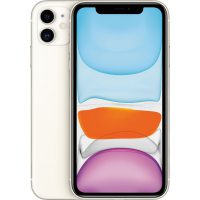Smartphone Apple A2221, iPhone 11 128GB White, MWM22