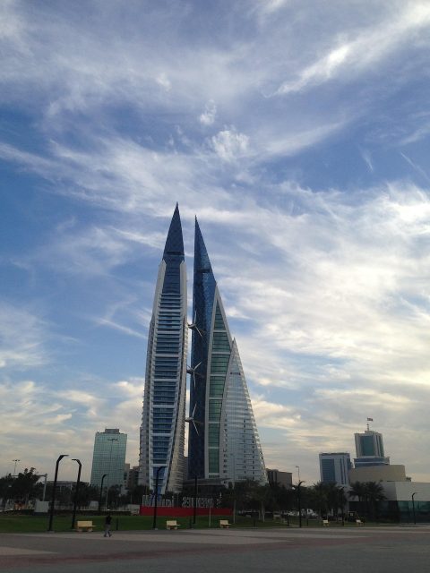 Manama City Center Skyscrapers