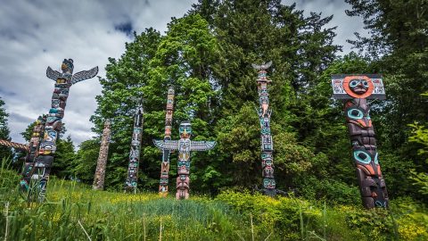 First Nations Totem Poles