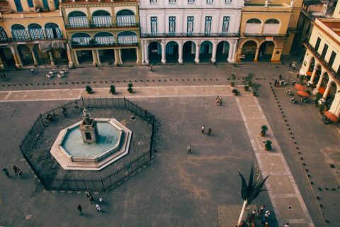 Plaza Vieja Fountain