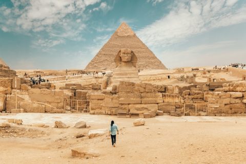Pyramids of Giza & Great Sphinx