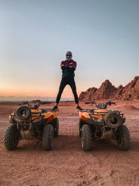 Quad Biking Desert Safari