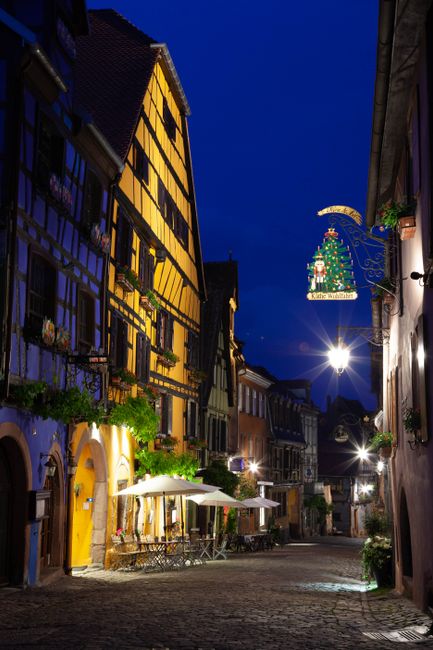 Riquewihr Illuminated Old Town