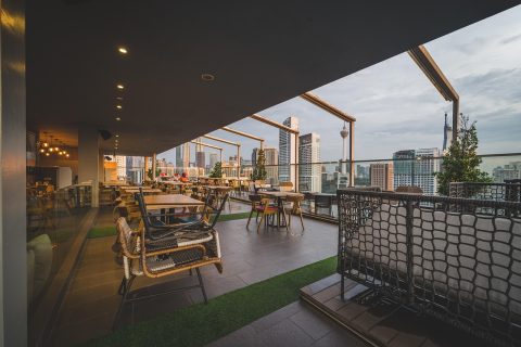 Rooftop Bar at Hotel Le Bouclier d'Or Area (Strasbourg)
