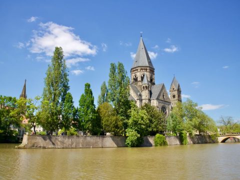 Sculpture Gardens along the Moselle River