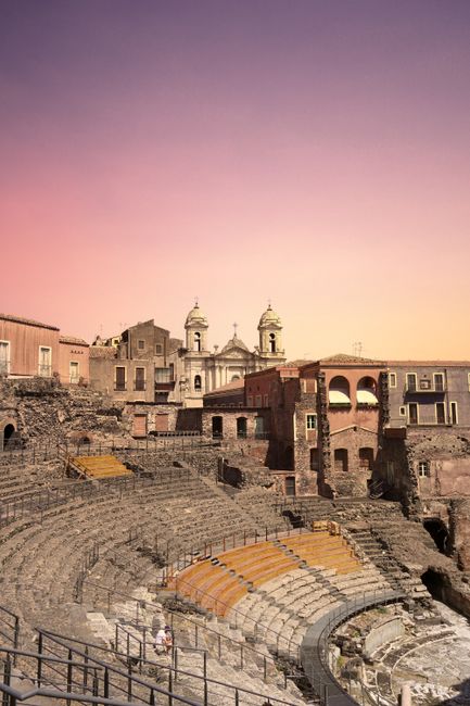Roman Amphitheater Ruins