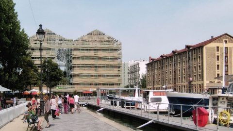 Parc de la Villette Playgrounds and Dragon Slide