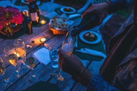 Rooftop Champagne Lounge