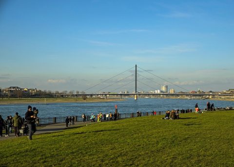 Rhine Embankment Promenade