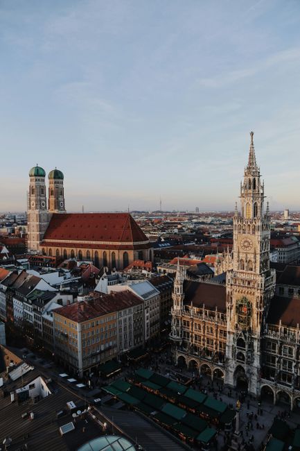 Marienplatz & Neues Rathaus (New Town Hall)