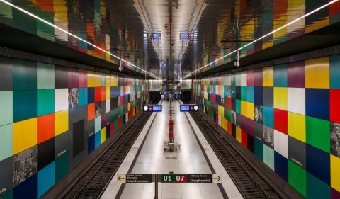Westfriedhof U-Bahn Station