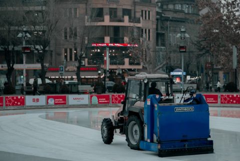 Aristotelous Square Ice Rink