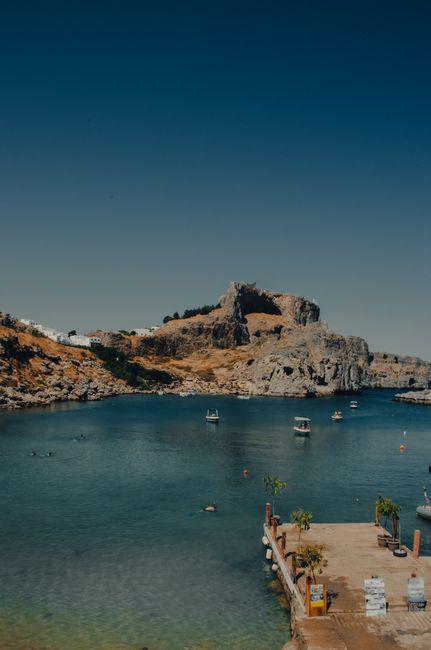 Lindos by Land