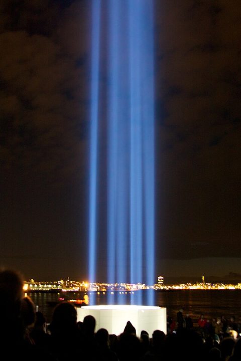 Imagine Peace Tower (Viðey Island)