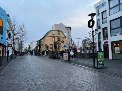 Laugavegur Shopping Street
