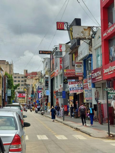 MG Road & Commercial Street