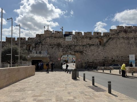 Jaffa Gate Christmas Tree & Old City Christmas Eve Procession