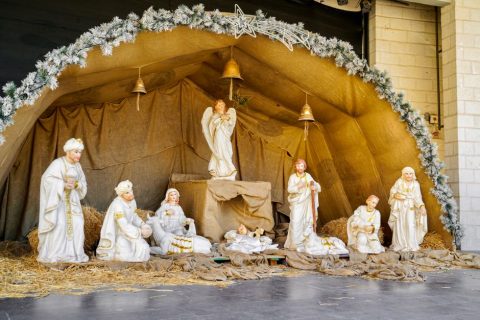 Manger Square Christmas Tree & Market, Bethlehem