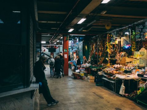 Mercato Centrale Winter Food Stalls