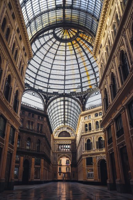 Galleria Umberto I Holiday Lights