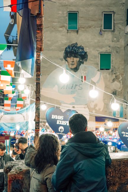 Maradona Murals