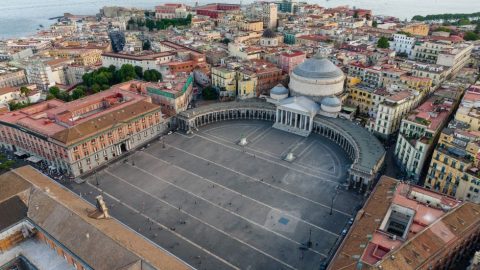 Piazza del Plebiscito Christmas Tree and Nativity Display