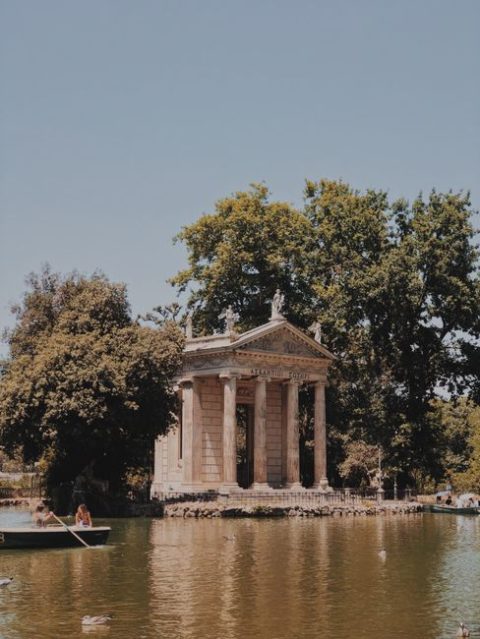 Villa Borghese Pony Rides and Rowing Lake