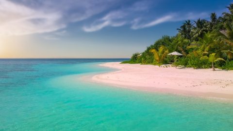 Hulhumalé Beach Holiday Light Displays